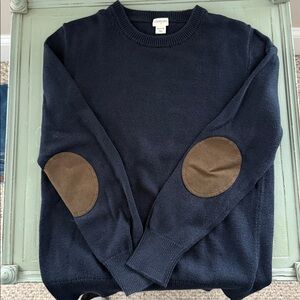 Crewcuts (J.Crew) Boy’s Navy Blue Crewneck Sweater